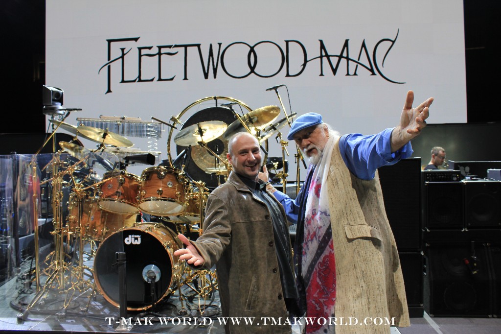 T-Mak and Mick Fleetwood