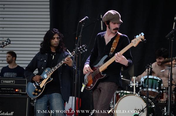 Darren Flower (guitar), Jay Macedo (bass), Sasha Siegel (drums)