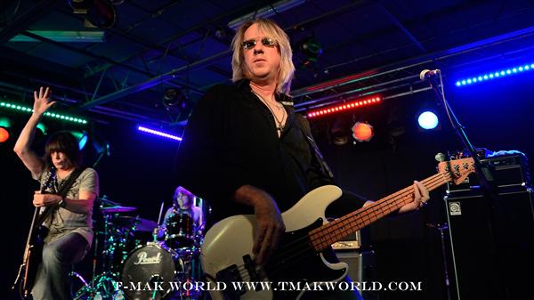 Rodney O'Quinn of the Pat Travers Band in Toronto