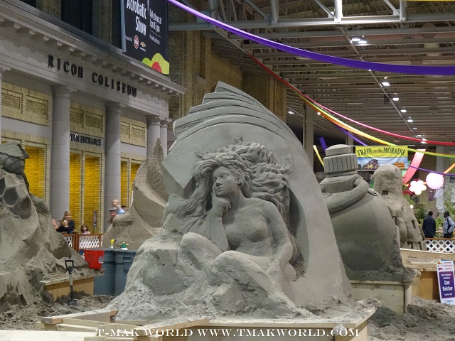 Sand Sculpture at The Ex 2013 - Canadian National Exhibition