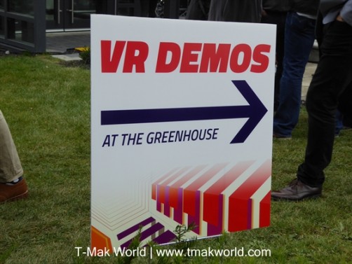 VR Demos at the Greenhouse at CFC BBQ 2015