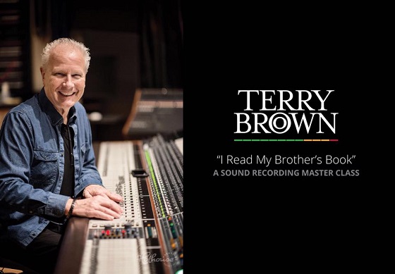 Terry Brown Sound Recording Master Class
