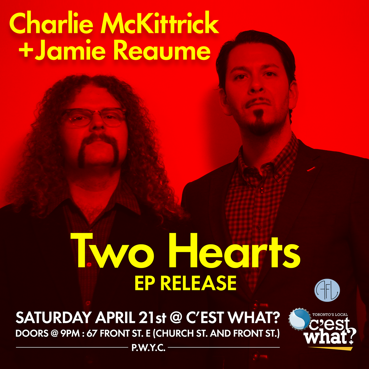 Two Hearts - Charlie McKittrick and Jamie Reaume