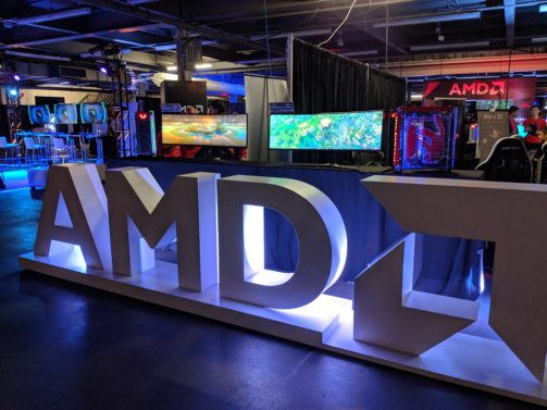 AMD powered the CNE Gaming Garage in 2018