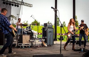 Little Foot Long Foot with members of White Cowbell Oklahoma